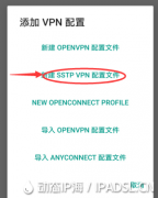 安卓手機(jī)IP代理設(shè)置SSTP教程